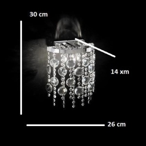 Aplica de perete cristal Venezian EVASIONE AP3 044750 45986 universul-luminii.ro