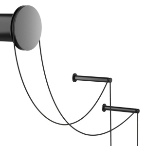 Aplica de perete cu 2 pendule LED design modern Sintesi 58946 universul-luminii.ro