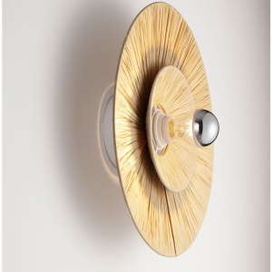 Aplica de perete cu design texturat Nora natur - Img 5