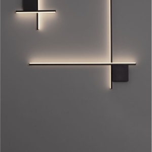 Aplica de perete cu lumina ambientala LED Cross 30cm 148306 universul-luminii.ro