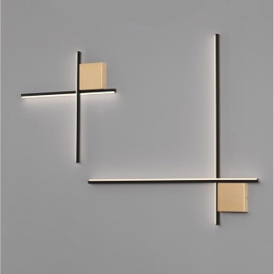 Aplica de perete cu lumina ambientala LED Cross 50cm 228946 universul-luminii.ro