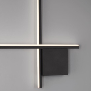 Aplica de perete cu lumina ambientala LED Cross 50cm 228976 universul-luminii.ro