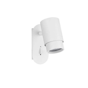 Aplica de Perete cu Spot Directionabil, 1xGU10, Nime alb NVL-9011528