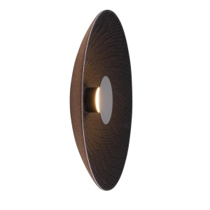 Aplica de perete decorativa LED Misaki negru/ maro - Img 3