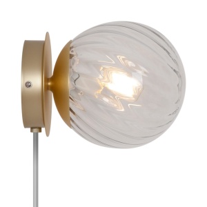 Aplica de perete design Art Deco Chisell 25 Brass 132706 universul-luminii.ro