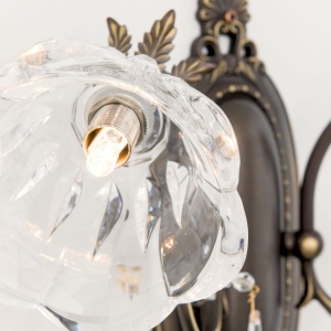 Aplica de perete design clasic LA BOHEME 2L, patina veche 241486 universul-luminii.ro