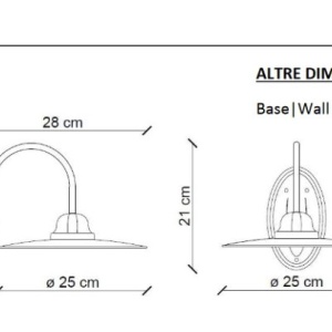 Aplica de perete design clasic realizata manual POTENZA - Img 2