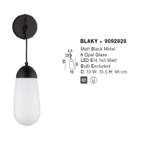 Aplica de perete design minimalist BLAKY - Img 4