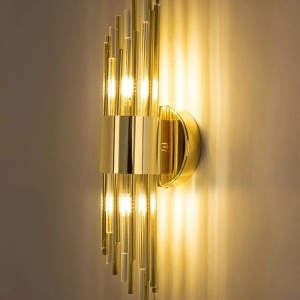 Aplica de perete design modern AMADEO auriu 149116 universul-luminii.ro