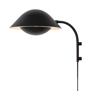 Aplica de perete design modern Freya negru 115246 universul-luminii.ro
