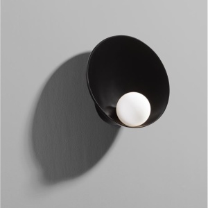 Aplica de perete design modern Minim negru 148366 universul-luminii.ro