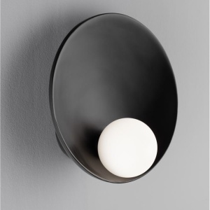 Aplica de perete design modern Minim negru 229046 universul-luminii.ro