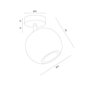 Aplica de perete design modern Parula maro deschis, bej 124416 universul-luminii.ro