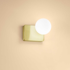 Aplica de perete design modern Penta ap1 auriu/alb - Img 2