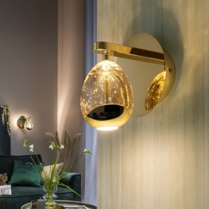 Aplica de perete design modern ROCIO, aurie - Img 1