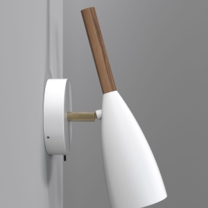 Aplica de perete design nordic Pure alba 78271001 DFTP - Img 6