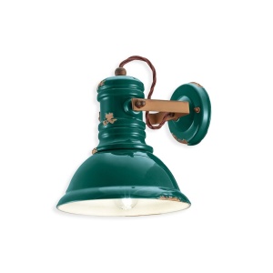 Aplica de perete design retro realizat manual din ceramica INDUSTRIAL 216846 universul-luminii.ro