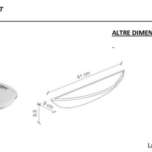 Aplica de perete design retro realizata manual din ceramica VINTAGE 126126 universul-luminii.ro