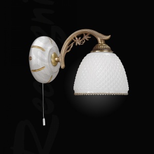 Aplica de perete din alama design italian 8606 107686 universul-luminii.ro