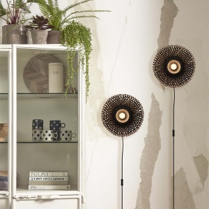 Aplica de perete eco din bambus Kalimantan XS 30cm 213326 universul-luminii.ro