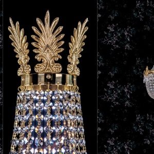 Aplica de perete eleganta, Cristal Bohemia Exclusive EVITA WL 84646 universul-luminii.ro