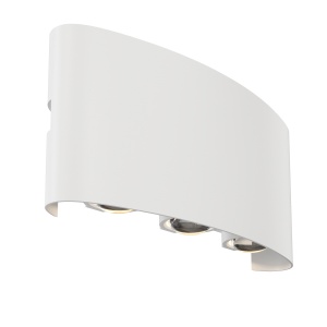 Aplica de perete exterior cu iluminat arhitectural IP54 LED Strato alb 201146 universul-luminii.ro