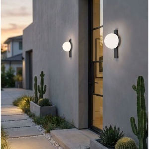 Aplica de perete exterior IP65 LED 2700K REMI negru - Img 2