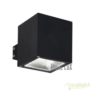 Aplica de perete exterior SNIF AP1 SQUARE NERO 123080