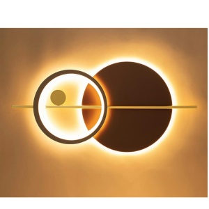 Aplica de perete LED, Ambientala, Design Geormetric, MOON - Img 2
