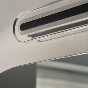 Aplica de perete LED baie IP44 Cavara negru - Img 4