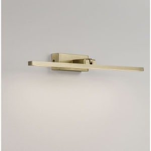 Aplica de perete LED baie IP44 MAREL auriu - Img 5