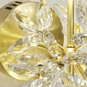 Aplica de perete LED cristal design lux elegant BELLE 147406 universul-luminii.ro