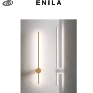 Aplica de perete LED design liniar ENILA alb, auriu sau titan - Img 10