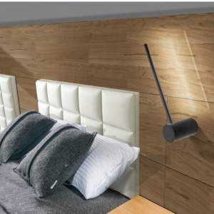 Aplica de perete LED design liniar GRAZIANO WALL 55 BK 56026 universul-luminii.ro