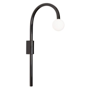 Aplica de perete LED design minimalist ENIGMA, negru - Img 1
