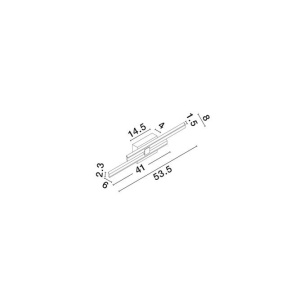 Aplica de perete LED design modern AMICA aurie 245926 universul-luminii.ro