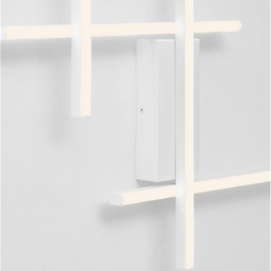 Aplica de perete LED design modern APECHO alb - Img 5