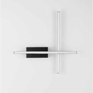 Aplica de perete LED design modern QUAM negru 245976 universul-luminii.ro