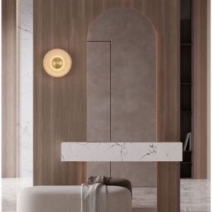 Aplica de perete LED din travertin decorativa CERIO - Img 8