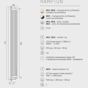 Aplica de perete LED eleganta realizata manual Hampton alama periata 236676 universul-luminii.ro