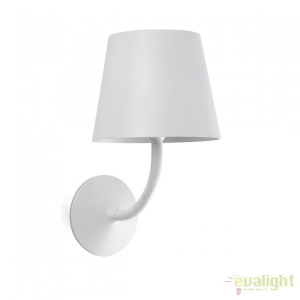 Aplica de perete LED iluminat exterior stil modern TOC alba 70780