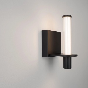 Aplica de perete LED metal negru cu sticla, LUMIEN - Img 7