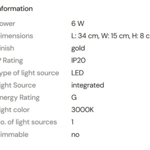Aplica de perete LED moderna Everest 6W - Img 2