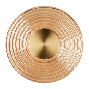 Aplica de perete LED moderna Leonardo aurie