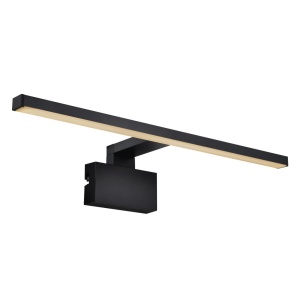 Aplica de perete LED pentru baie IP44 Marlee negru 3000K 221096 universul-luminii.ro