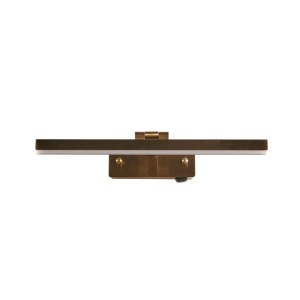 Aplica de perete LED pentru oglinda sau tablou Corfu alama 221856 universul-luminii.ro