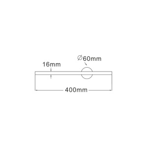 Aplica de perete LED pivotanta design liniar TROY 40cm - Img 3