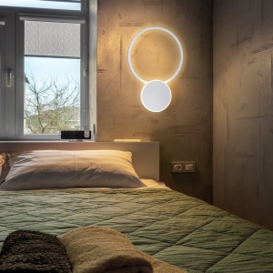 Aplica de perete lumina ambientala LED Omnio alb - Img 2