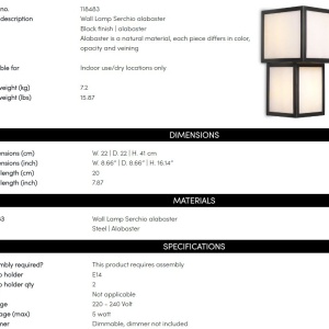 Aplica de perete LUX design deosebit Serchio 225186 universul-luminii.ro