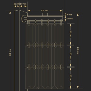 Aplica de perete LUX, realizata manual ELLINI 87516 universul-luminii.ro